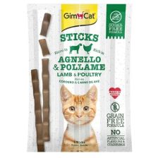 GimCat 無穀物羊肉家禽肉條4支裝