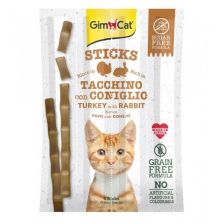 GimCat 無穀物火雞兔肉條4支裝