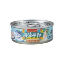 HeroMama [貓]海陸派對主食罐 鰹魚雞 80g