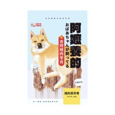 阿嬤養的狗 機能手切肉乾 雞肉潔牙骨 100g 