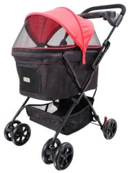 Ibiyaya Easy Strolling Pet Buggy – Rouge