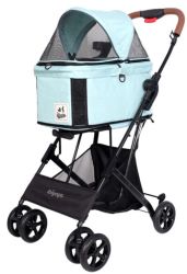 Ibiyaya Trovois Tri-fold Pet Travel System - Spearmint