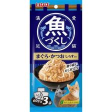 Inaba 魚盛 吞拿魚 鰹魚 白飯魚入 60g x 3