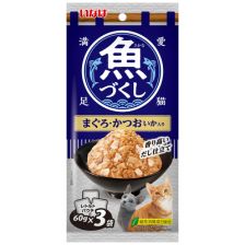 Inaba 魚盛 吞拿魚 鰹魚 魷魚入 60g x 3
