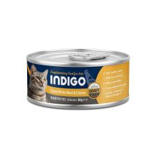 Indigo 吞拿魚雞肉貓罐頭 80g