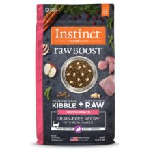 Instinct 無穀物+凍乾生肉粒室內貓(兔)糧 4.5磅