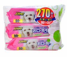 Joypet 寵物用面部濕紙巾 (90枚 x 3包裝)
