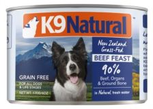 K9 Natural Beef Can 170g