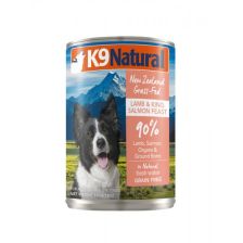 K9 Natural 狗罐頭 - 羊肉及三文魚盛宴 370g