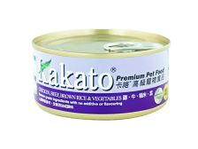 Kakato Canned Food - Chicken,Beef,Brown Rice& Vegetable 170g