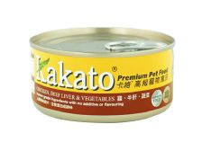 Kakato Canned Food - Chicken,Beef Liver & Vegetables 170g