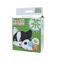 Kaori 綠茶消臭抗菌尿墊 100片 33*45cm (R) 小