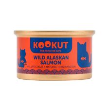 KOOKUT 野生阿拉斯加三文魚 70g 貓罐頭 