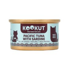 KOOKUT 太平洋吞拿魚沙甸魚 70g 貓罐頭 