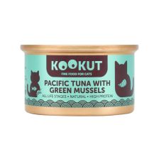 KOOKUT 太平洋吞拿魚綠唇青口仔 70g 貓罐頭 