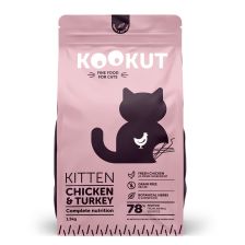 KOOKUT 天然無穀物幼貓糧-雞肉火雞肉 1.5kg