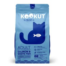 KOOKUT 天然無穀物成貓糧-三文魚白魚 1.5kg