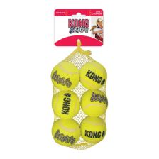 Kong  (袋裝)發聲網球狗玩具 (中) 6個裝(AST22)