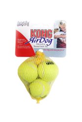 Kong (袋裝)發聲網球狗玩具 (加細) 3個裝(AST5)