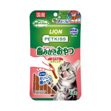 Lion Petkiss 潔齒吞拿魚條 (貓用) 14g
