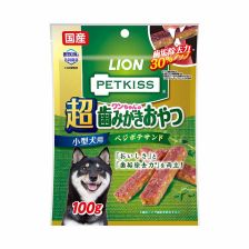 Lion 特強潔齒蔬菜土豆三文治肉片 100g