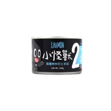 怪獸部落  貓咪小怪獸無膠主食罐 鯖魚+雞 165g