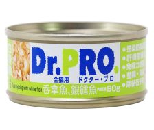 Dr.Pro Tuna Shredded Topping With White Fish 80g