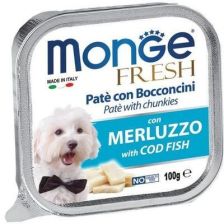 Monge Fresh Pate With Cod Fish 100g