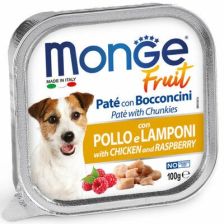 Monge Fresh 雞肉山莓 狗餐盒 100g