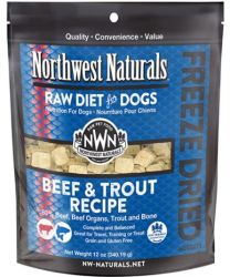 NWN 脫水凍乾犬糧 (牛+鱒魚) 25oz