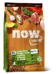 NOW Grain Free Senior Dog Food Recipe (Turkey,Salmon,Duck) 6lb