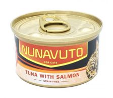 Nunavuto For Cats GF Tuna With Salmon 80g
