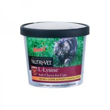 Nutrivet  L-Lysine (離胺酸) 貓軟粒 90ct