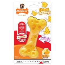 Nylabone 芝士味狗骨玩具 - 中