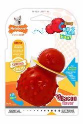 Nylabone Strong Chew 煙肉味可填充錐形玩具 - 細
