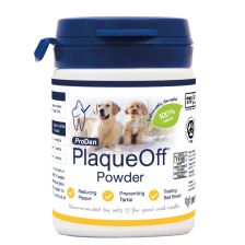 Proden Plaqueoff 保迪寵物天然海藻牙石粉 犬用 40g 藍蓋