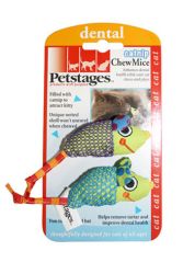 Petstages  Catnip Chew Mice 2pcs