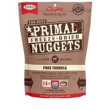 PRIMAL  Freeze Dried Nuggets For Dogs -Pork 14oz