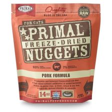 PRIMAL  Freeze Dried Nuggets For Cats -Pork 14oz