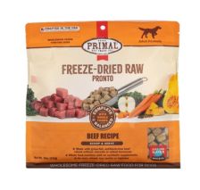 PRIMAL  Freeze Dried Raw Pronto For Dogs -Beef 16oz