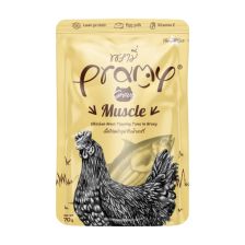 Pramy 鮮嫩雞肉＋高級白肉吞拿魚-高能量增肌(成貓) 70g