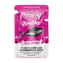 Pramy 吞拿魚清湯 + 蔓越莓 40g