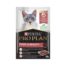 ProPlan 濕糧成貓美毛亮麗配方(醬汁三文魚) 85g