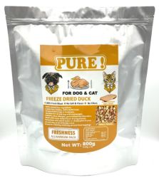 Pure Freeze-Dried Chicken Duck 800g