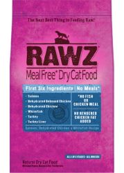 RAWZ  Meal Free Dry Cat Food-Salmon,Dehydrated Chicken Whitefish 3.5lbs