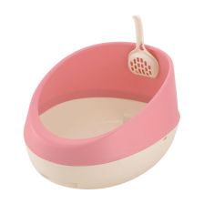 Richell Lapule Cat Toilet Half Cover(CP)