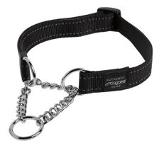 Rogz Utility Obedience HalfCheck Collar (M) (black)