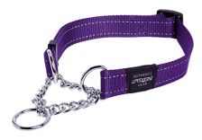 Rogz Utility Obedience HalfCheck Collar (M) (purple)