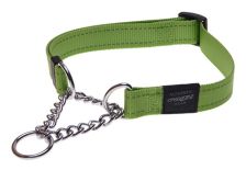 Rogz Utility Obedience HalfCheck Collar (XL) (lime)
