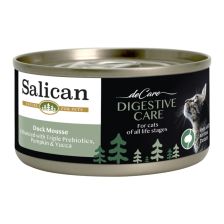 Salican 鴨肉慕斯貓罐 (腸道護理) 80g (綠)